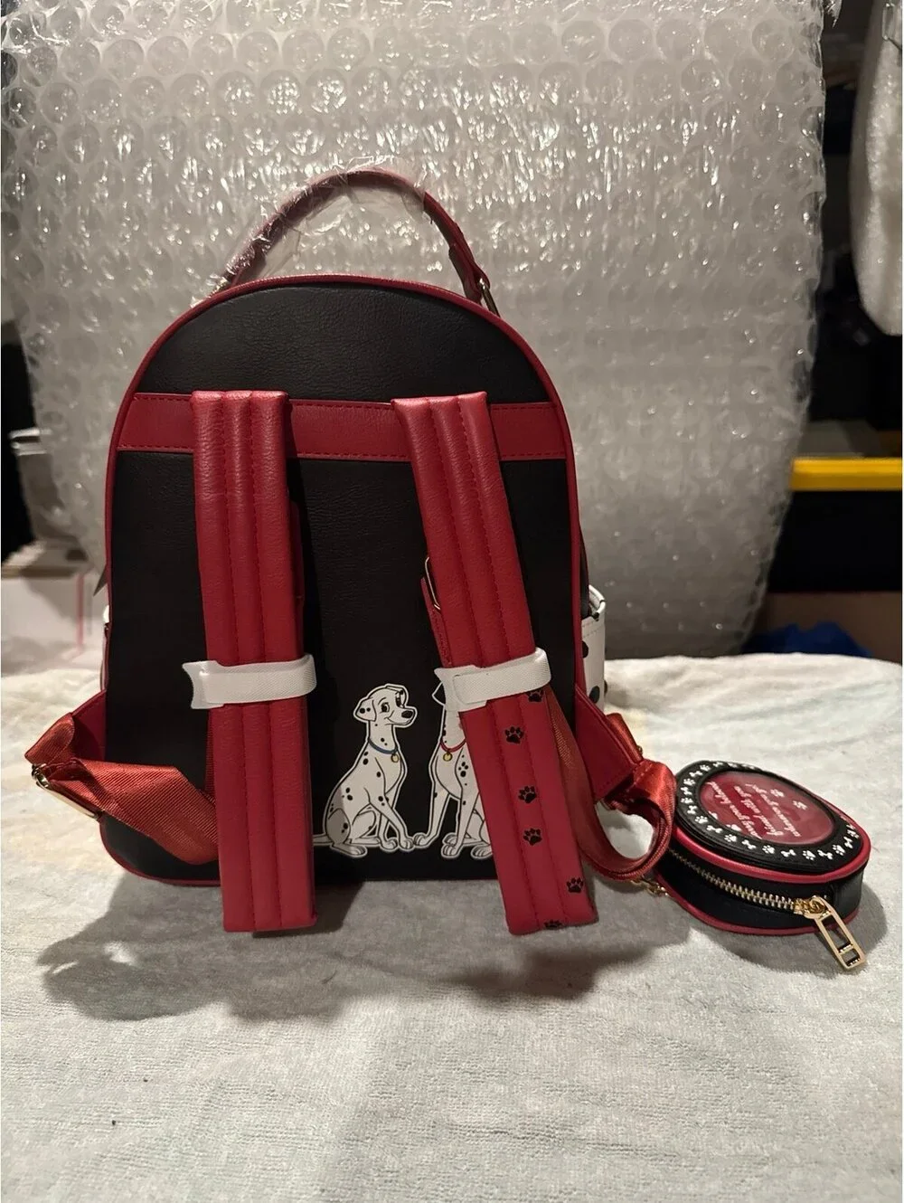 Disney 101 Dalmatians Mini Backpack with Coin Purse NWT